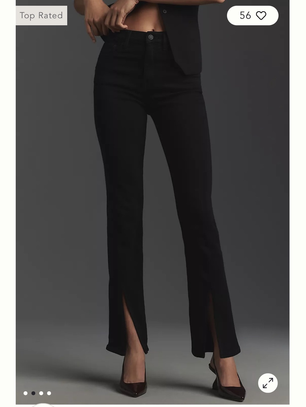 Pistola Teagan Vented High Rise Slim